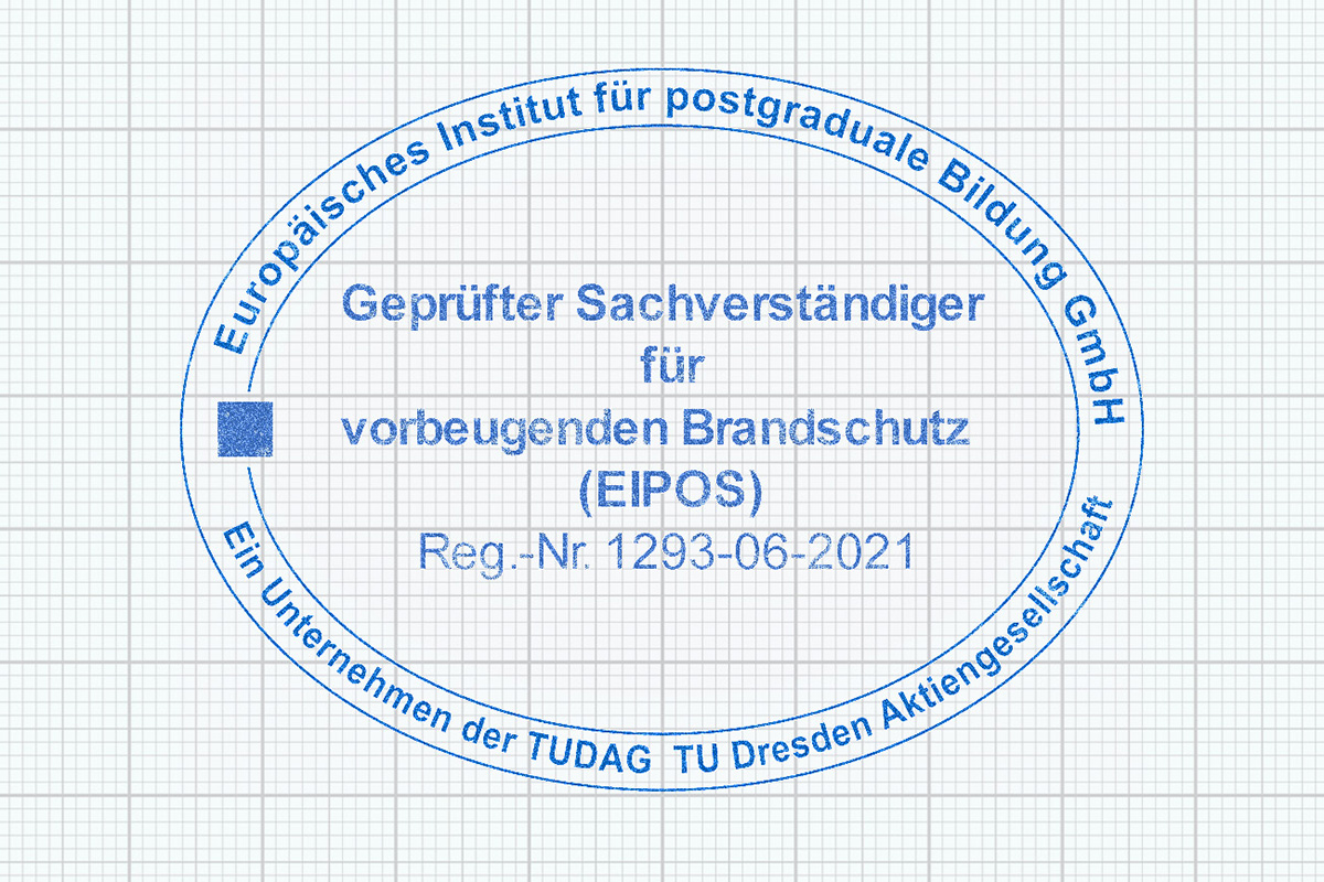 Kompetenz: Sachverständige für vorbeugender Brandschutz